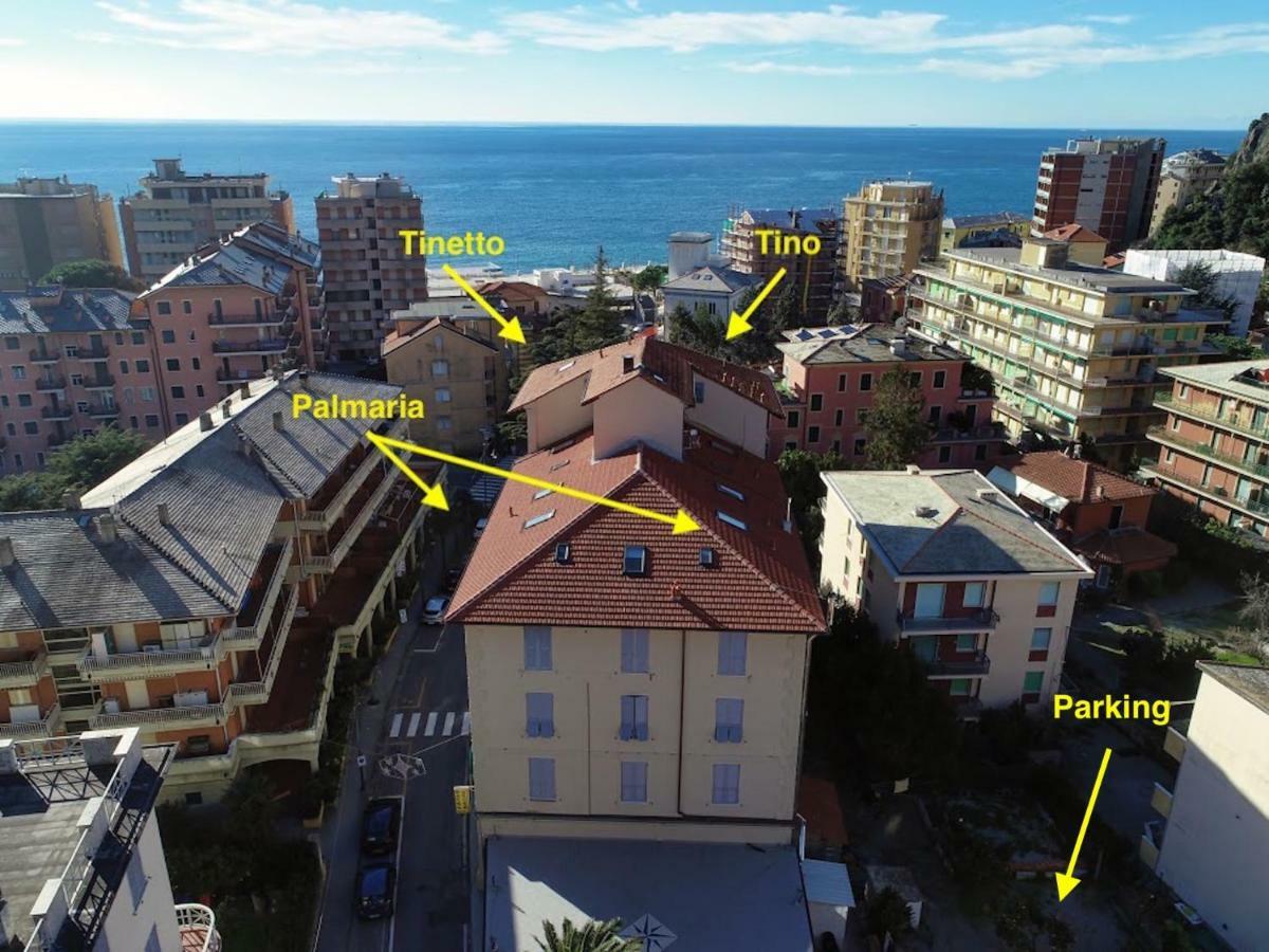 Tino Brezza Di Mare Apartman Deiva Marina Kültér fotó